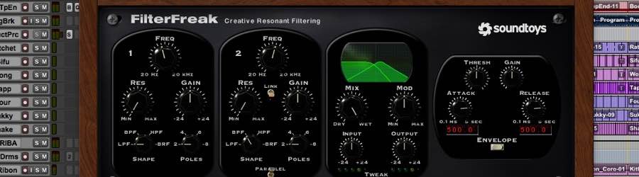 "FilterFreak" by Soundtoys